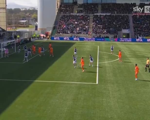 Pundits were divided over whether Tochi Chukwuani's goal for Rangers against Falkirk should have stood