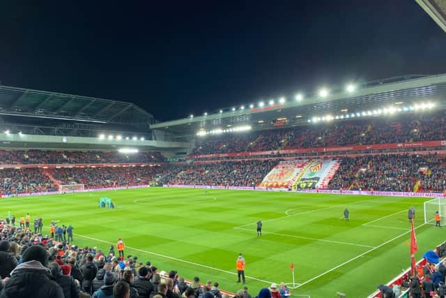 Anfield is an especially magical place for Liverpool fans on nights of European football