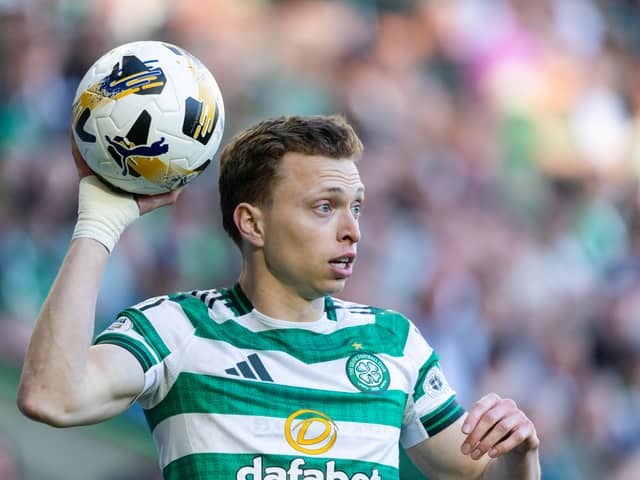 Alistair Johnston made his Celtic return.