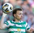 Alistair Johnston made his Celtic return.