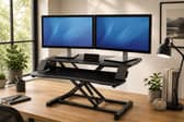 Convert any desk into a sit/stand desk with this handy workstation