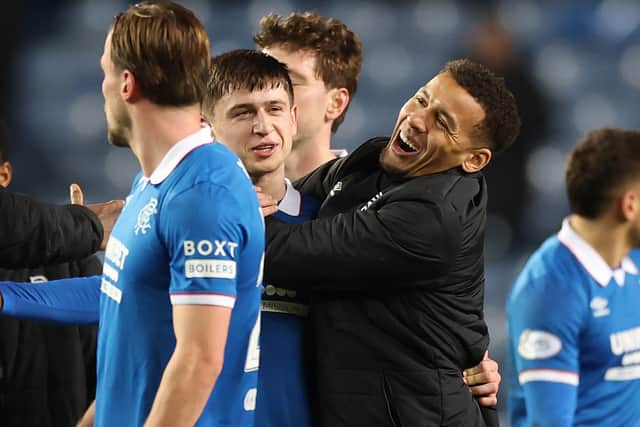 Mikey Moore was at Rangers last term.