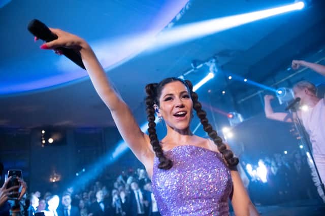 Marina has a big date with Glasgow.