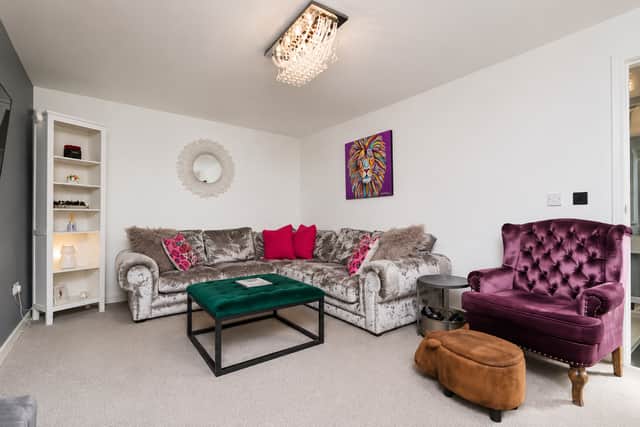 Multiple reception rooms give the property a flexible layout suited to modern living and home working