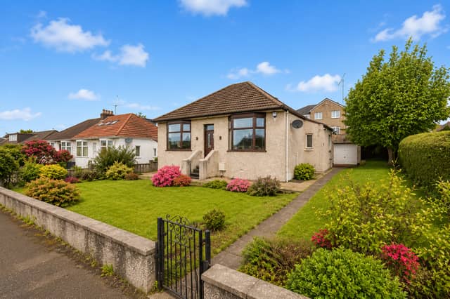 The detached bungalow enjoys a smart position within this sought-after Southside residential area