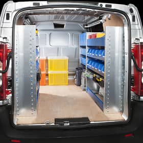 BiGDUG’s modular van racking system helps tradespeople turn a cluttered van into an organised mobile workspace with dedicated storage for tools, fittings and equipment.