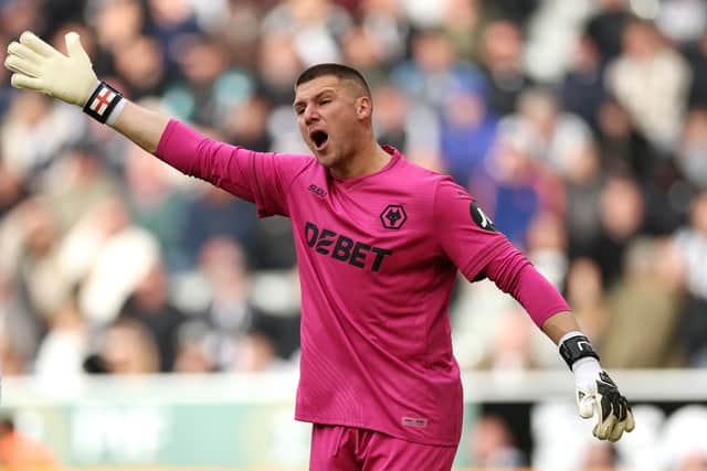 Wolves goalkeeper Sam Johnstone