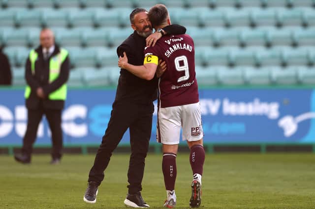 Rangers brought in ex Hearts men McInnes and Shankland earlier this summer.
