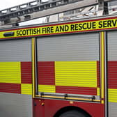 A Scottish Fire and Rescue Service vehicle