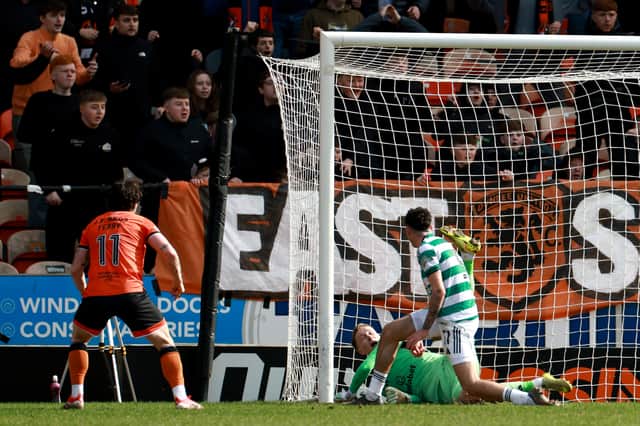 Ferry was on target against Celtic when the teams met in March.