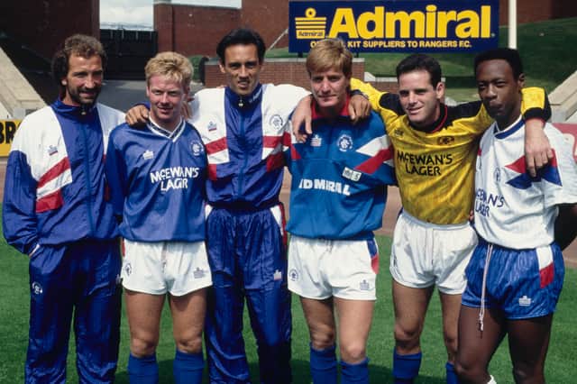 Hateley scored over 100 goals for Rangers in his five years at the club.
