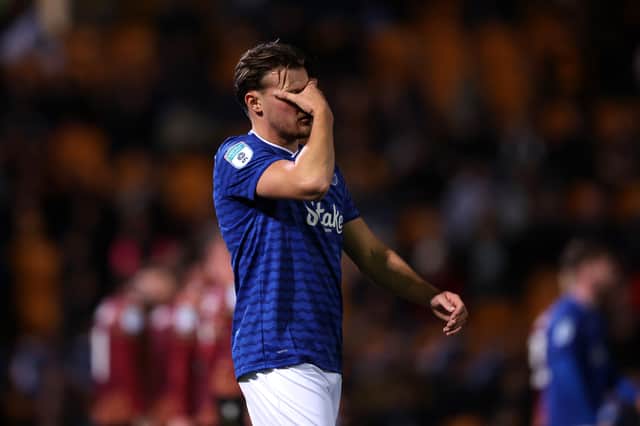 Patterson has struggled to make his mark on the Everton starting XI.