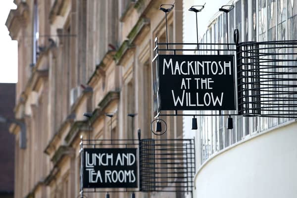 Mackintosh at the Willow tearoom in Glasgow, which was designed by Charles Rennie Mackintosh and his wife Margaret Macdonald (Jane Barlow/PA)