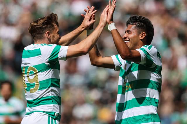 Duran and Forrest linked up for Celtic's second.
