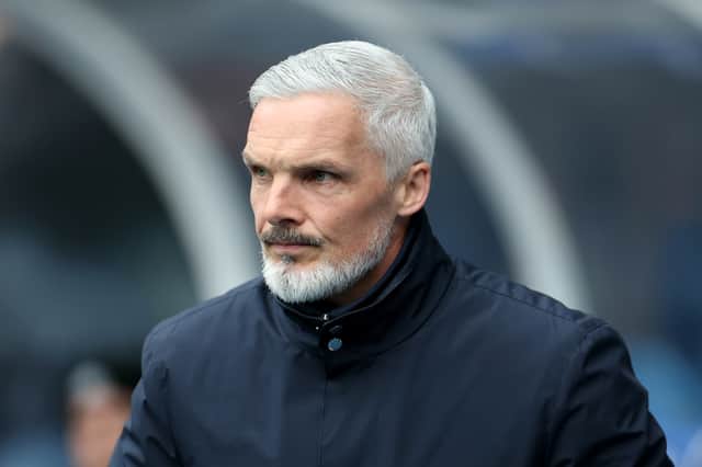 Jim Goodwin's Dundee United took four points off Rangers last season.