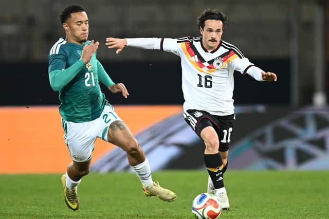 Midfielder has featured for the Germany Under-21s.