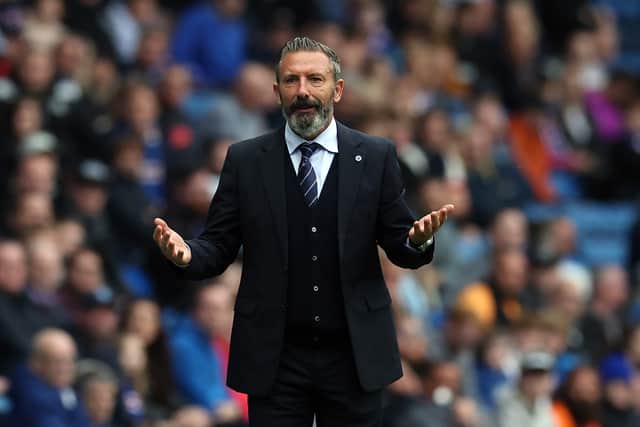 Rangers boss  Derek McInnes