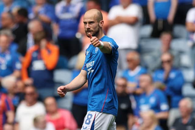 Winger notched 28 goal contributions during his season at Ibrox.