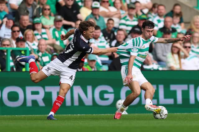 Defender scored an o.g. against Falkirk.