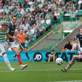 Striker scored two playing through the middle.