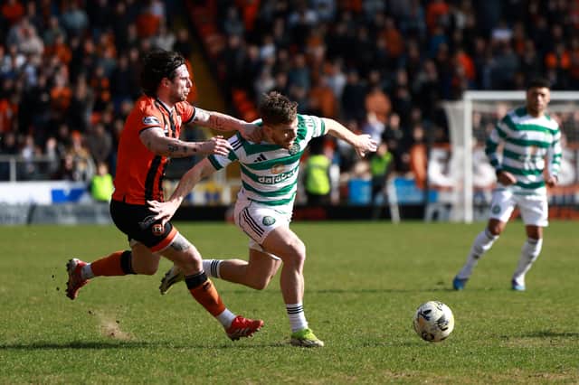 Defender was on target against Celtic in March.