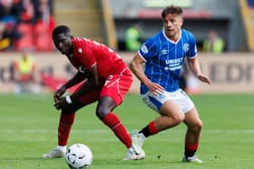 Cammy Devlin was part of the Rangers team that won at Aberdeen.
