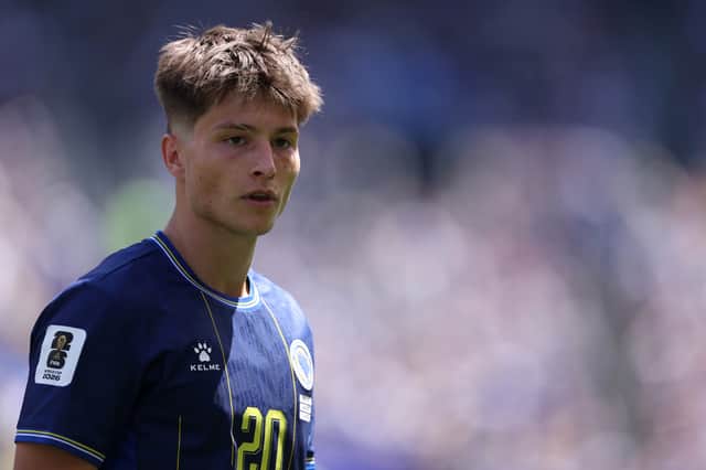Esmir Bajraktarevic plays for PSV Eindhoven in the Dutch Eredivisie