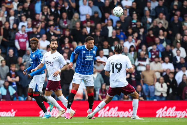 Godfrey featured in pre-season for Rangers.