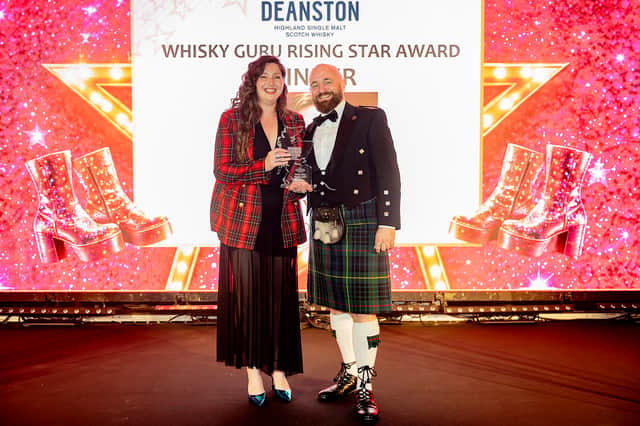 Whisky Guru - Winner Sally Law and Luke Fenton from Deanston