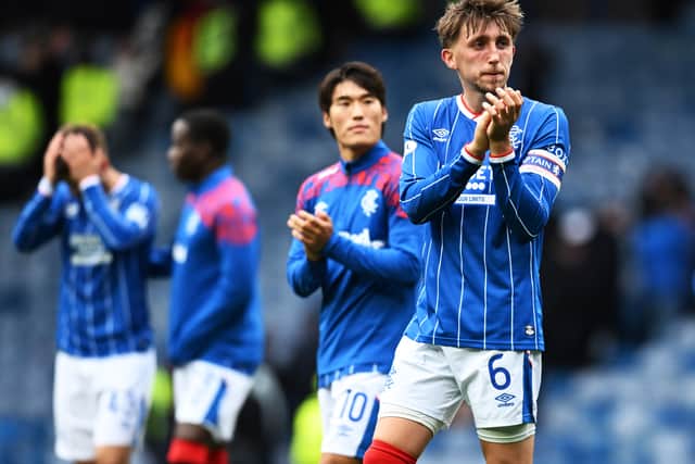 Rangers midfielder Dan Neil was named man of the match.