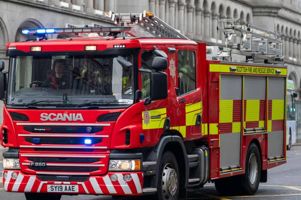 An SFRS vehicle