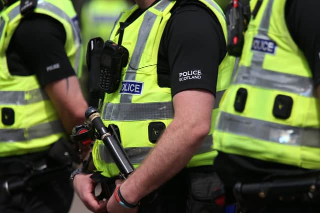 Police Scotland officers have made arrests in Glasgow City Centre