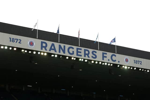 Match will take place at Ibrox.