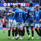 Rangers defender has found the exit door.