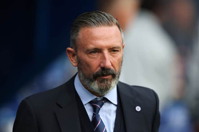 Rangers boss has called for fans to get behind the team for 90 minutes.