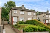 The Jordanhill Drive villa has a driveway for off-street parking 