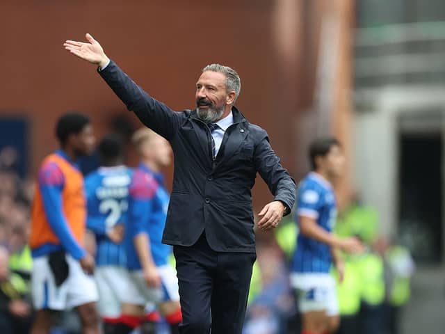  Rangers manager Derek McInnes 