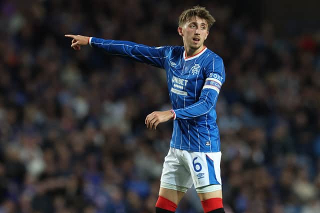 Midfielder bagged his first goals in Rangers colours on Sunday.