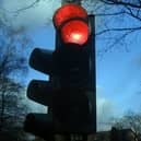 Drink driver ran a red light. 