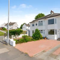 Fully refurbished two-bedroom Paisley home with garage and private gardens (aff)