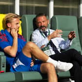 Rangers winger Ross McCausland has been encouraged to seek a move in order to revive his international career. Cr: SNS Group.