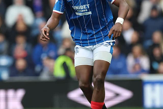 Olwethu Makhanya of Rangers