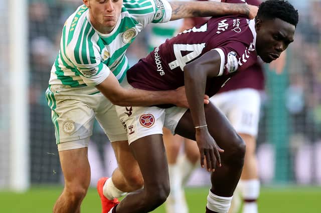 Full back has slotted in nicely in Alistair Johnston's absence.