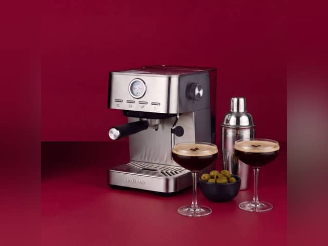 Lakeland's Barista Espresso Machine is reduced from £169.99 to £136 in the retailer's huge October sale.