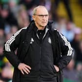 Celtic manager Martin O’Neill on the touchline