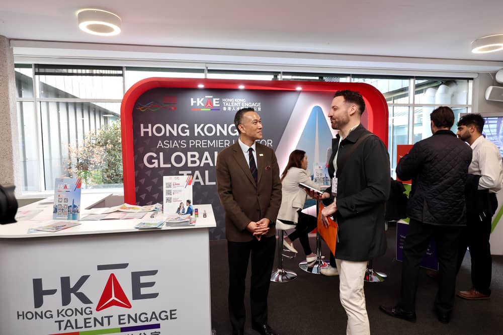 Over 200 job openings brought by 50+ leading employers from Hong Kong and the Chinese Mainland to global professionals in the UK