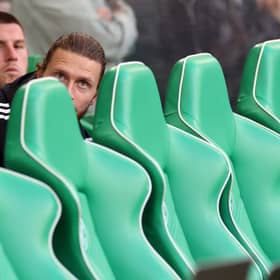 Hoops star was benched for the Hearts clash.