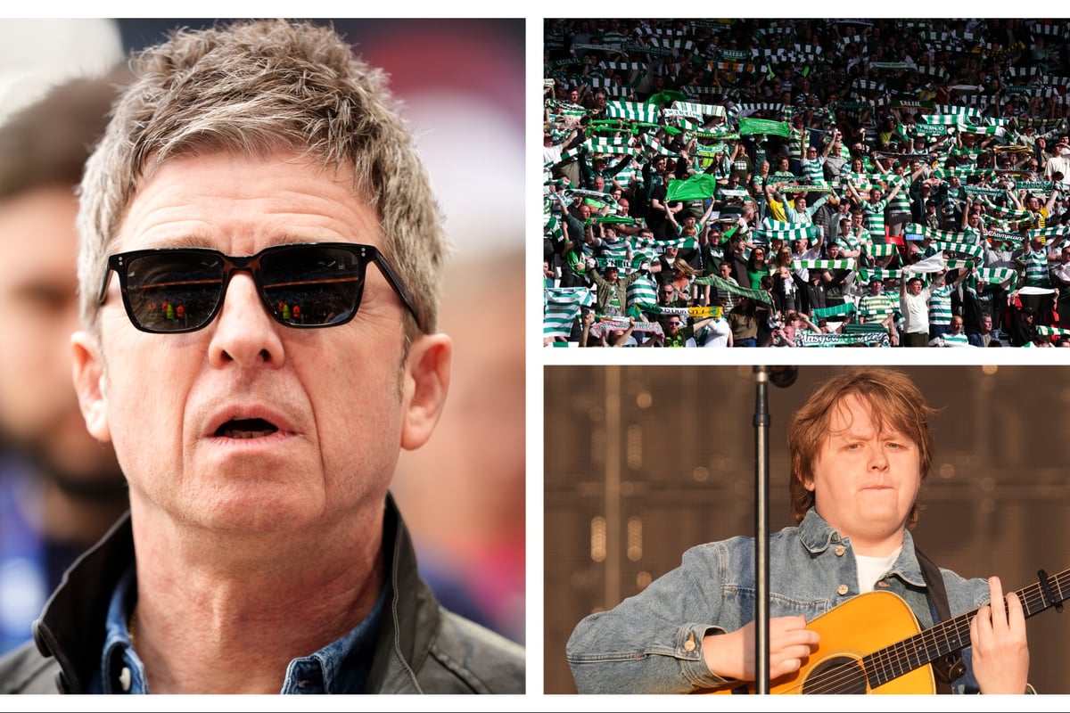 Famous Celtic fans: 33 celebrity Celtic fans - including Lewis Capaldi and Noel Gallagher