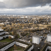 An artist impression of the £100m regeneration of Glasgow neighbourhood Wyndford. 