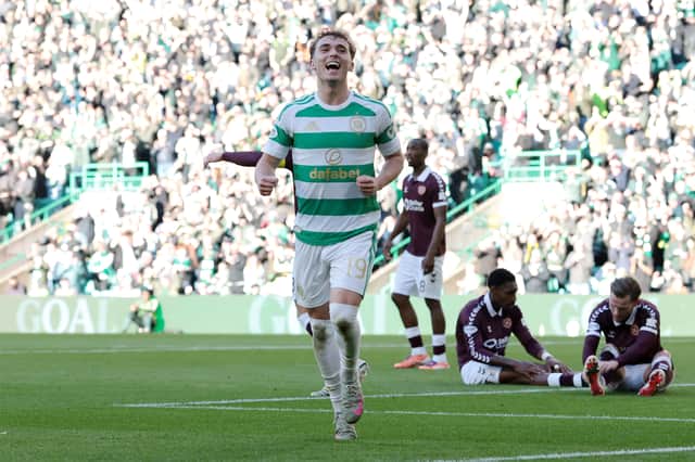 Osmand grabbed a first half brace at Celtic Park.